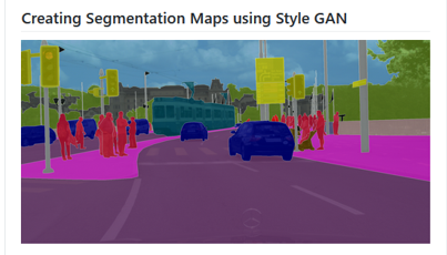 Picture for Creating Image Segmentation Maps Using GANs