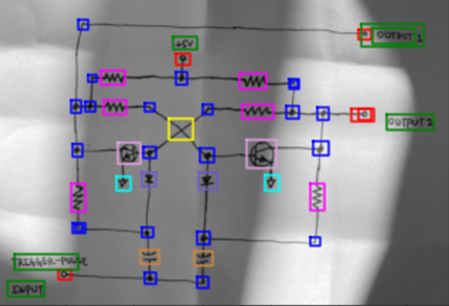 Digitizing Hand-drawn Circuit Diagrams